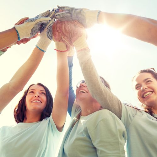 Volunteering,,Charity,,People,,Gesture,And,Ecology,Concept,-,Group,Of Volunteering,,Charity,,People,,Gesture,And,Ecology,Concept,-,Group,Of